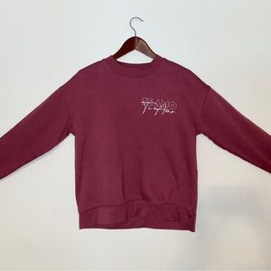Primark Women’s Burgundy Crewneck Sweater